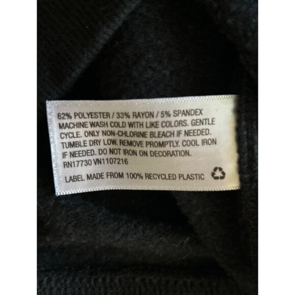 A New Day Black Sequin Dragonflies Embellished Long Sleeve Sweatshirt Size M - Picture 6 of 8